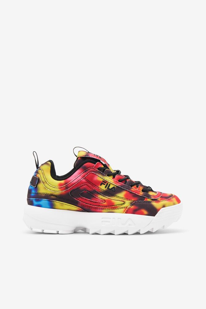 Fila Sneakers Disruptor 2 Dark Tie Dye Womens Multicolor - India VHL-187024